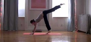 Do yoga handstands with Tara Stiles