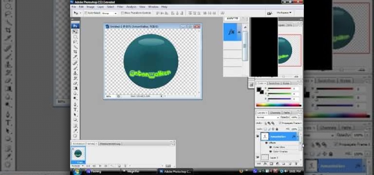How to Make a GIF animation on Photoshop CS3 « Photoshop :: WonderHowTo