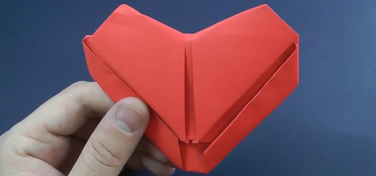 Make an Origami Heart for Valentine's Day