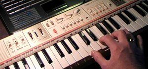 Learn 12 bar blues on the keyboard