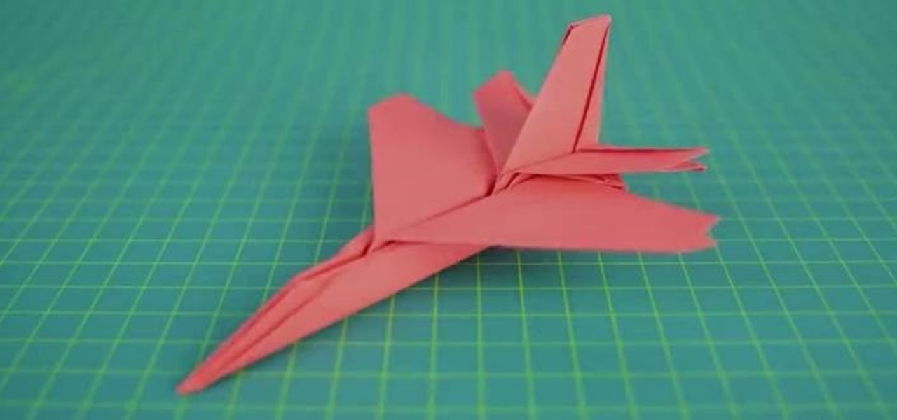 Fold Paper Airplane | F16 Fighting Falcon