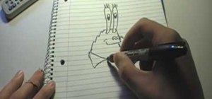 Draw Mr. Krabs from "Spongebob Squarepants"