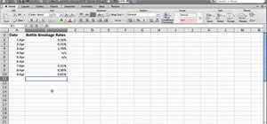 Create a formula to count cells in Microsoft Excel 2011