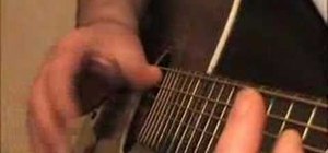 Play "Steady Rolling Man" on acoustic guitar