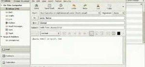 Send email with Evolution in Ubuntu Linux