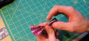 Make cute and girly duct tape bows