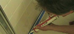 Caulk your shower with a mold inhibitor