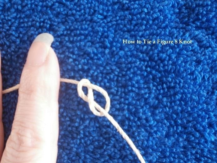How to Tie a Figure 8 Knot for Hemp Macrame Jewelry