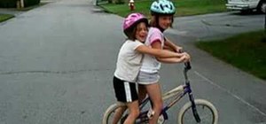 Teach kids to ride a bike