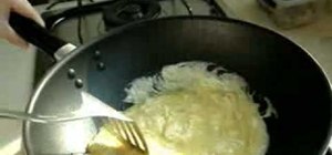 Make yummy scrambled eggs