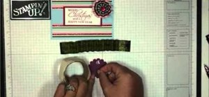 Make an accordian folded Christmas paper flower
