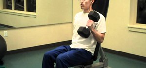 Do hammer curl exercises with weights to increase your biceps