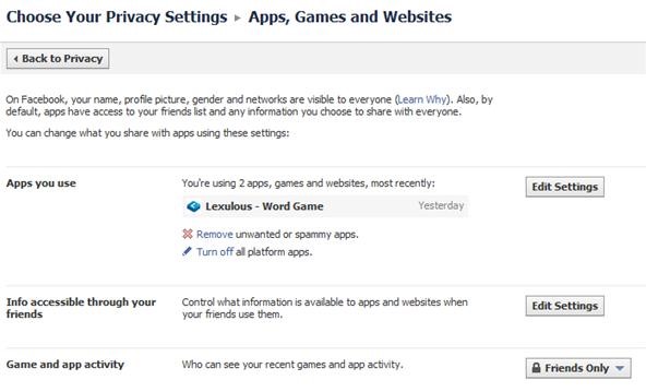 The Basics of Facebook Privacy Settings