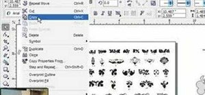 Draw scroll saw patterns with clip art in Corel Draw