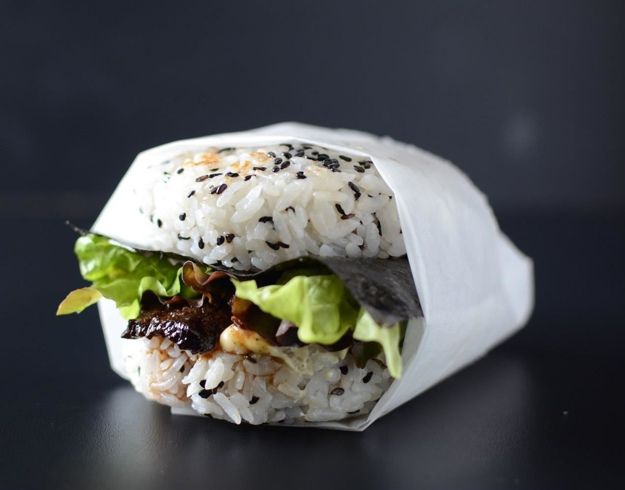 These Mouthwatering Sushi Burgers Are a Gift from the Lunch Gods