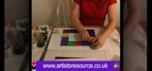 Make a stained glass picture frame