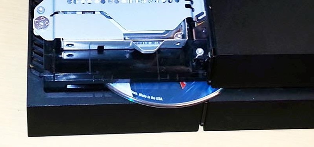 Manually Eject a Stuck Disc in the PlayStation 4 Console