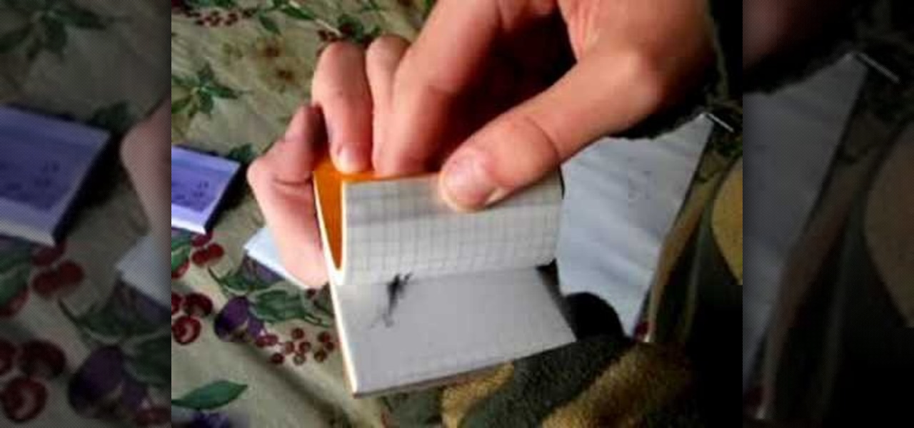How to Make your own animated flip book « Stop Motion :: WonderHowTo