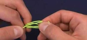 Tie a world's fair knot for fishing