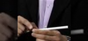 Make a pen disappear with a magic trick