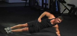 Strengthen your obliques with side pillar hip lifts