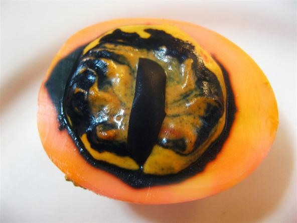 Halloween HowTo: Evil Eye Deviled Eggs