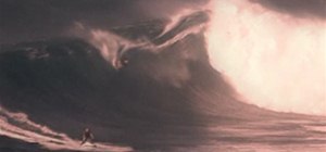 Slow Motion Footage of Surfers from Jaws Beach, Hawaii