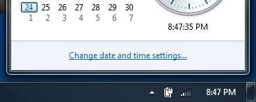 How to Add Multiple Clocks to the Windows 7 System Tray
