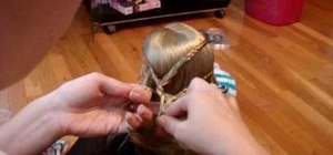 Do a hippie hairstyle on your American Girl doll