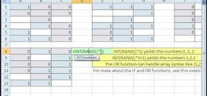 Randomly generate 1s, 0s & blanks with Excel's CHOOSE
