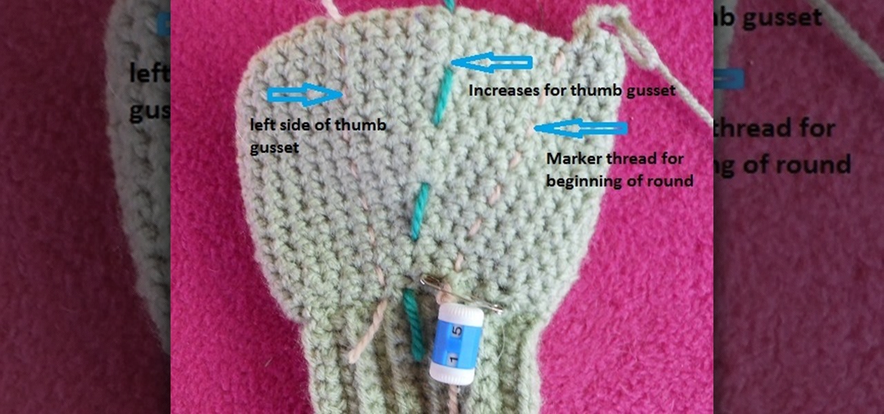 Make Simple Mittens in Single Crochet
