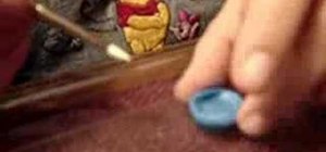 Make a miniature pot with polymer clay