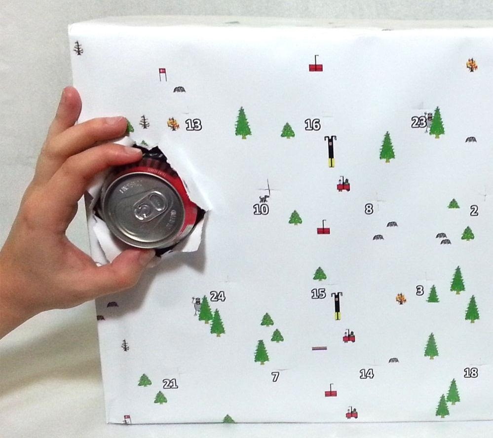 Carouse Your Way to Christmas with This DIY Beer Can Advent Calendar
