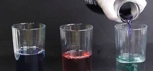 Make color changing chemicals by soaking a red cabbage in water