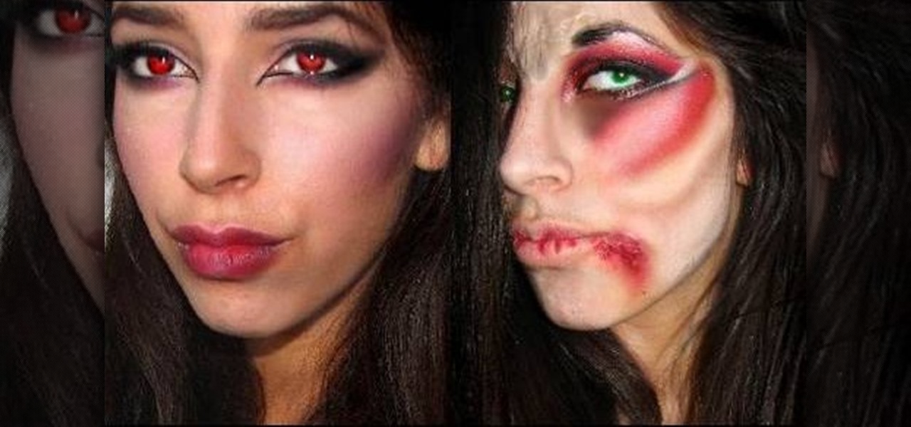 Y And Alluring Vampire Makeup Look