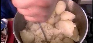 Make fresh mashed potatoes