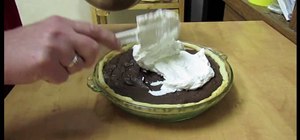 Make the world's best chocolate cream pie
