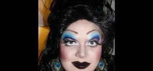 Create a drag queen Count Dracula makeup look for Halloween