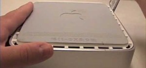Repair an Intel Mac Mini - Bottom case removal