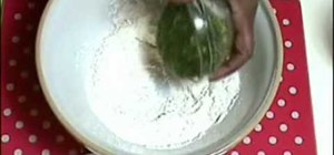 Make homemade ravioli dough