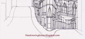 Draw a Medieval city using complex levels