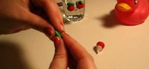 Make cute mini polymer clay radish earrings