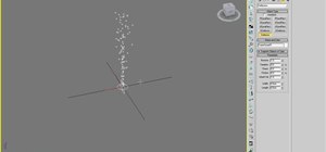 Use the basics of particles in 3D Studio MAX
