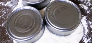 DIY Tin Can Cookie Cutters from Recycled Tuna Fish Cans