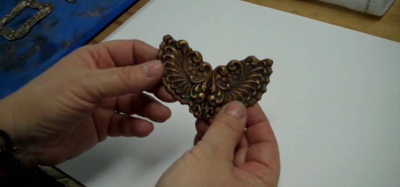 How To Color Flower Brass Stampings With Acrylic Paint And Resin Jewelry Wonderhowto - Can You Use Acrylic Paint On Brass