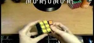Use F2L fingertricks to solve the Rubik's Cube