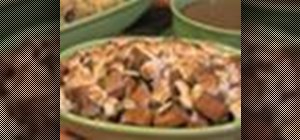 Make a traditional sweet potato marshmellow casserole for the holidays