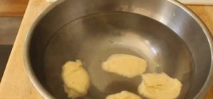 Make ricotta cheese gnocchi