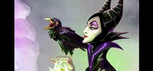 Create a Maleficent from Sleeping Beauty makeup look
