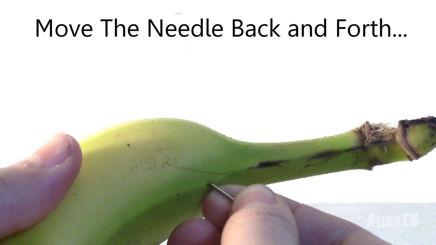 How to Do the Sliced Banana Trick!